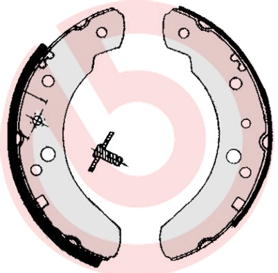 Brake Shoe Set ESSENTIAL LINE S 24 537