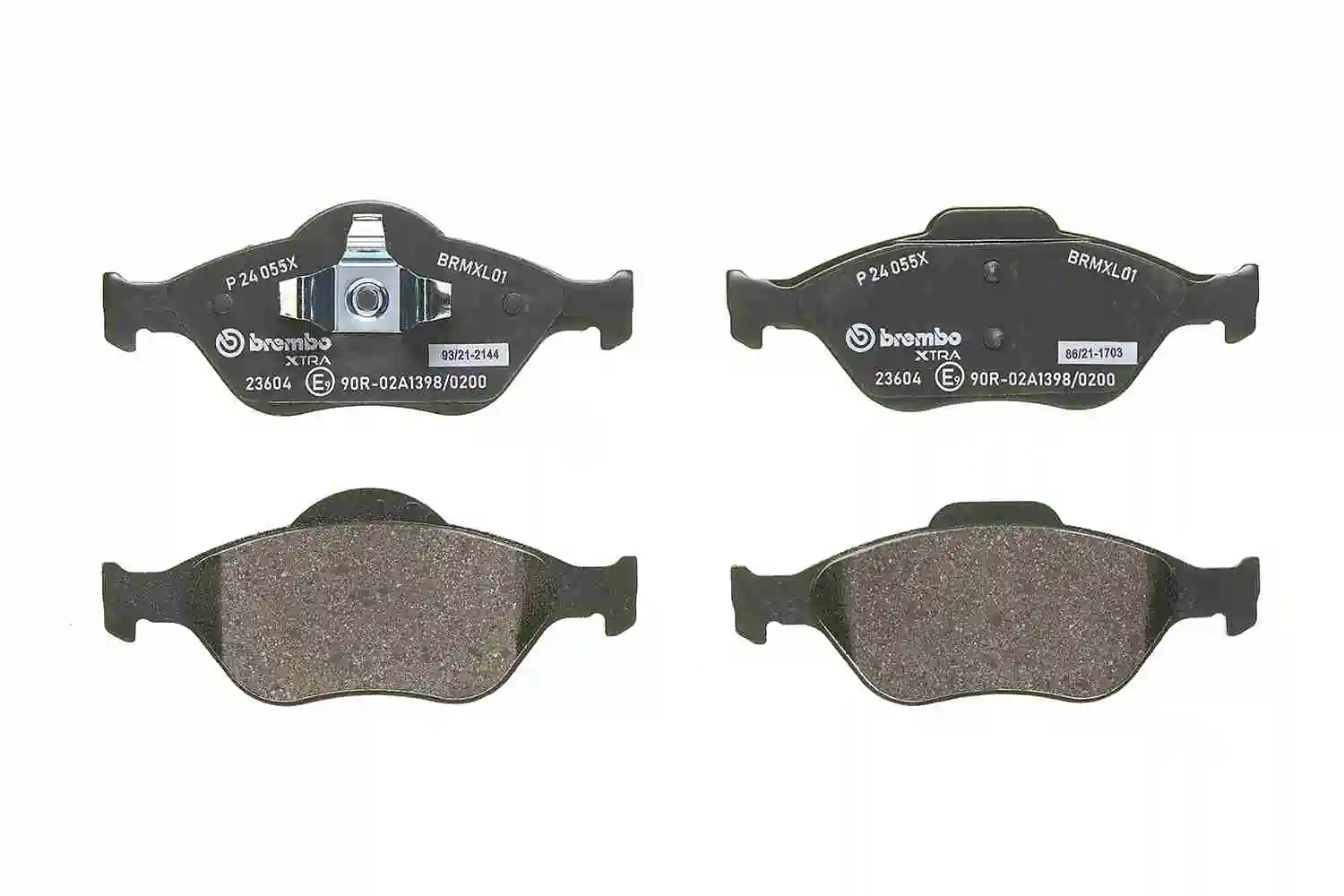 Brake Pad Set, disc brake XTRA LINE P 24 055X