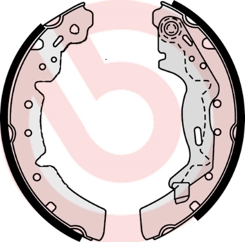 Brake Shoe Set ESSENTIAL LINE S 83 510