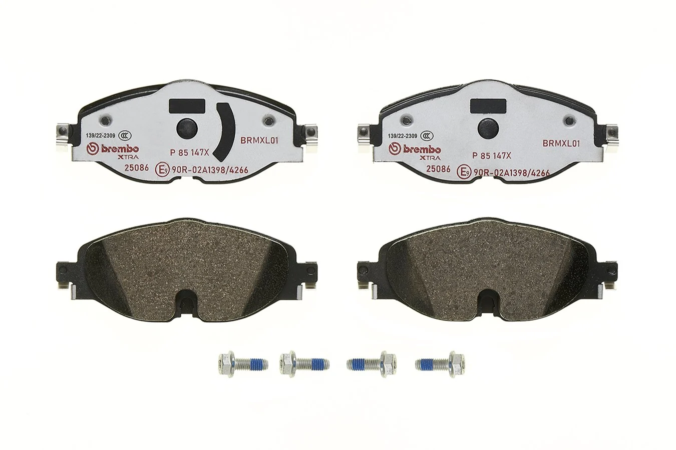 Brake Pad Set, disc brake XTRA LINE P 85 147X