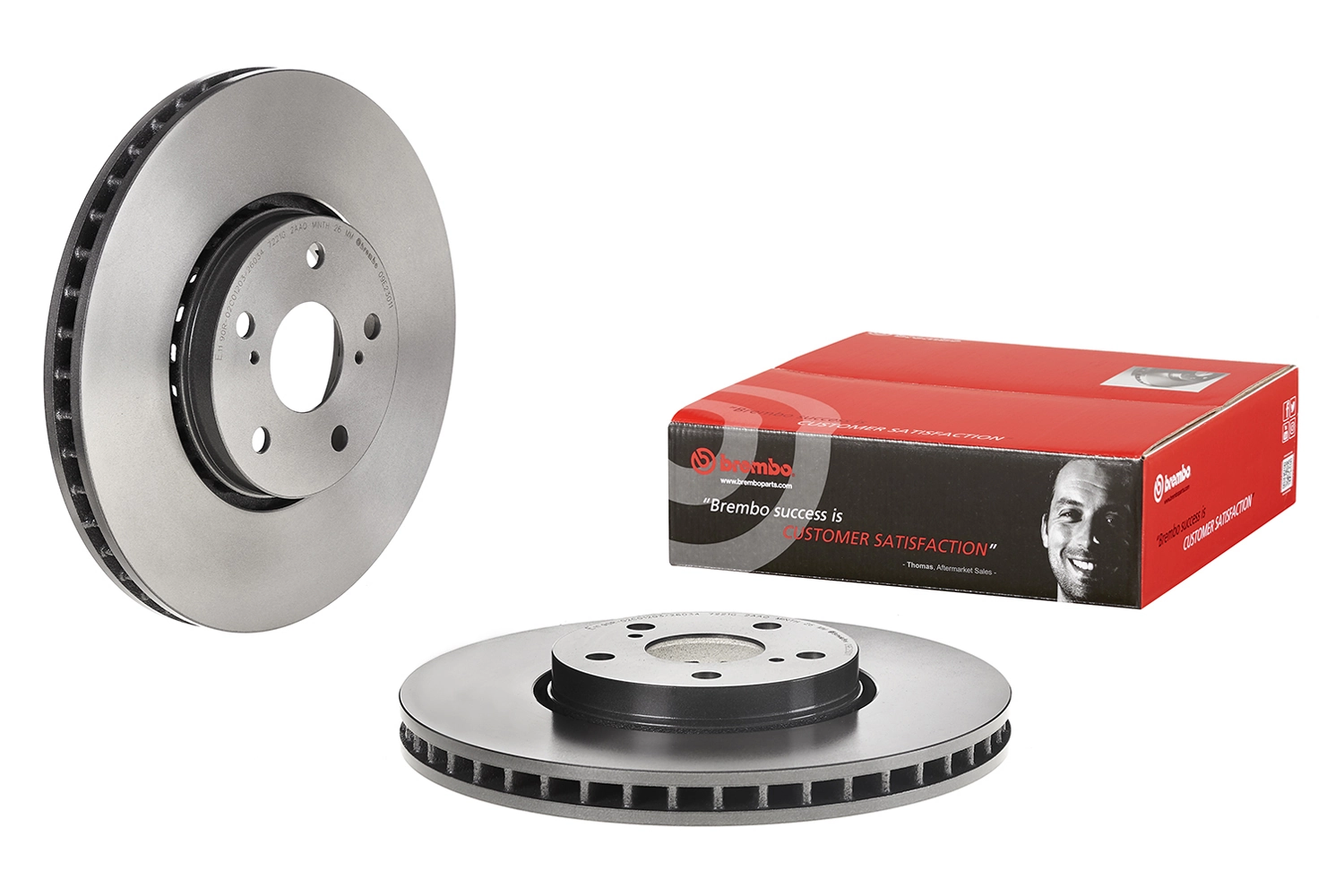 Brake Disc PRIME LINE - UV Coated 09.E230.11