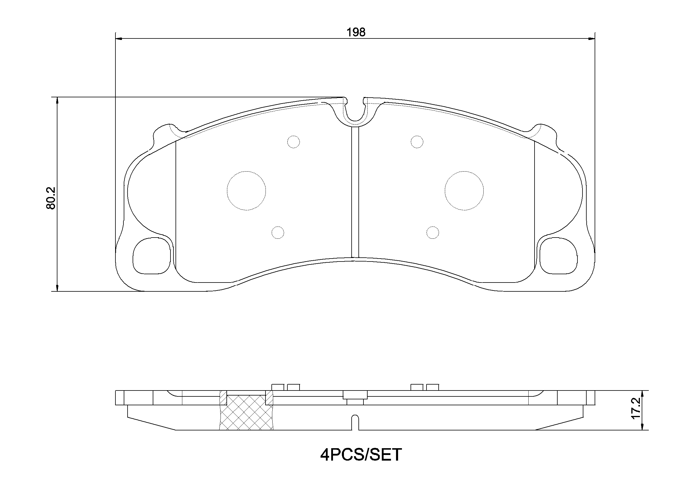 Brake Pad Set, disc brake PRIME LINE P 65 045