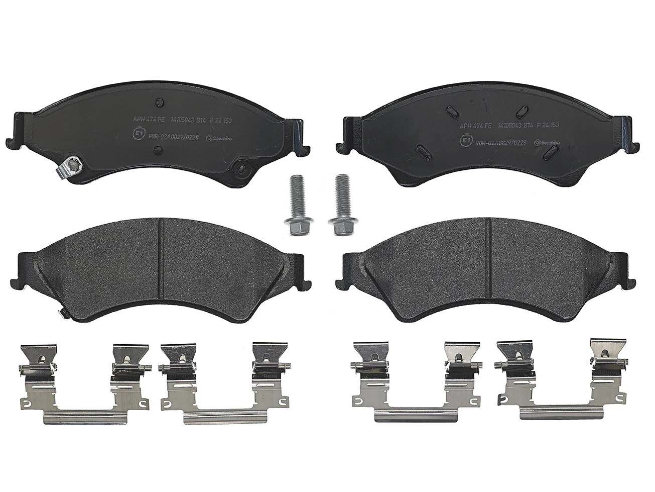 Brake Pad Set, disc brake PRIME LINE P 24 153