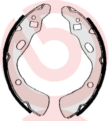 Brake Shoe Set ESSENTIAL LINE S 30 507