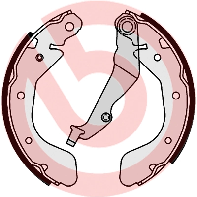 Brake Shoe Set ESSENTIAL LINE S 10 514