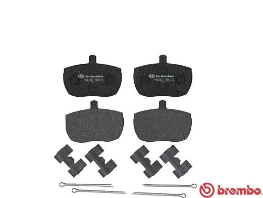 BREMBO P A6 001 Brake Pad Set, disc brake