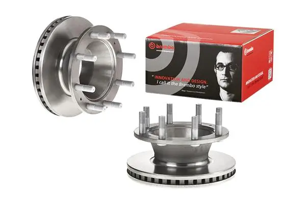 BREMBO 09.A563.80 Brake Disc