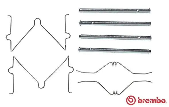 Accessory Kit, disc brake pad PRIME LINE A 02 263