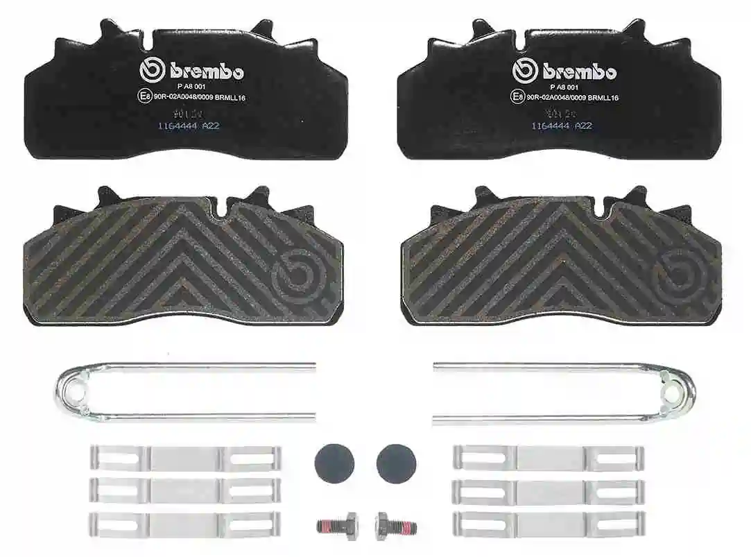 BREMBO P A8 001 Brake Pad Set, disc brake