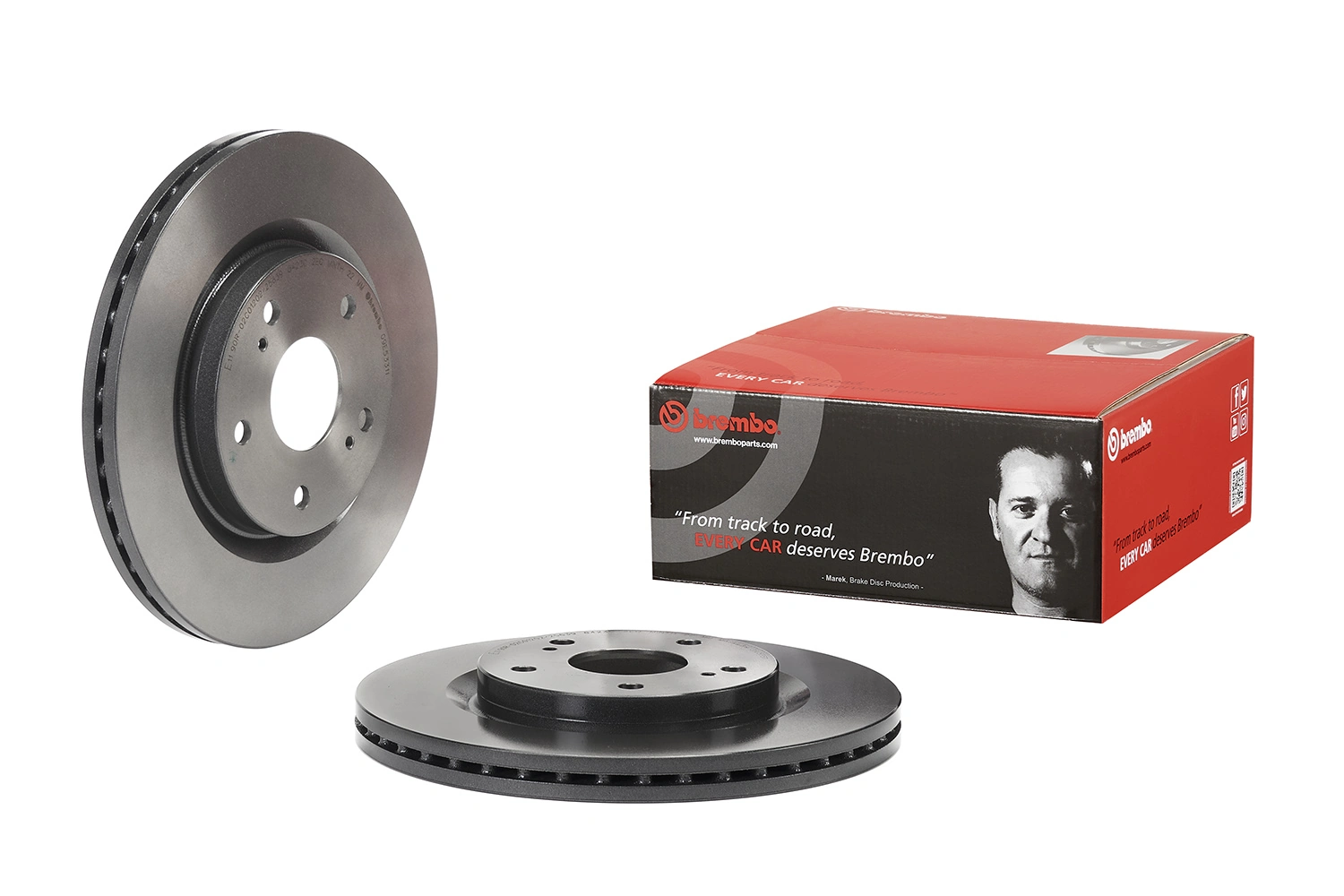 Brake Disc PRIME LINE - UV Coated 09.E533.11