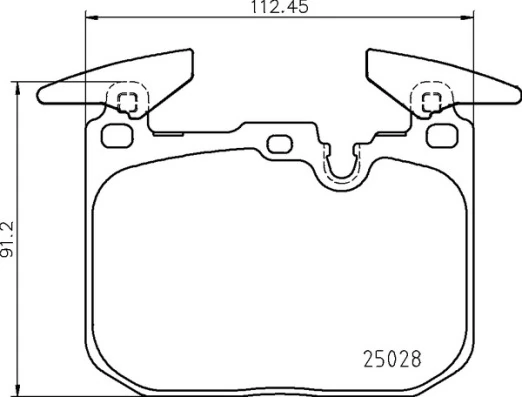 Brake Pad Set, disc brake PRIME LINE P 06 098