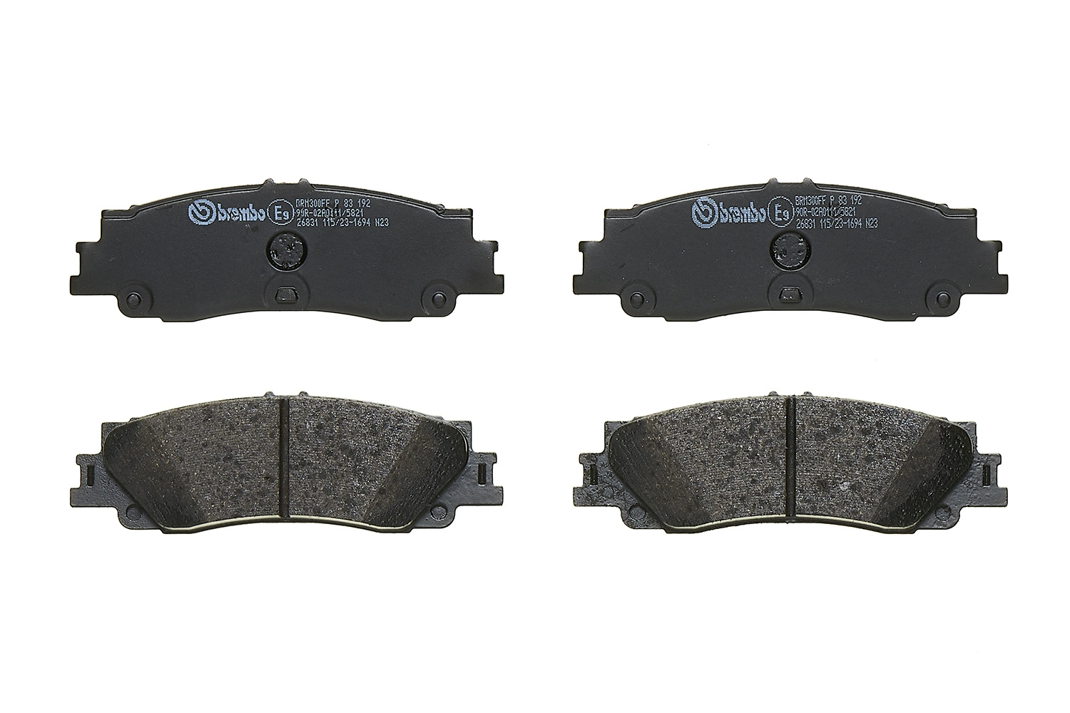 Brake Pad Set, disc brake PRIME LINE P 83 192