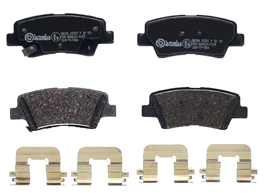 BREMBO P 30 101 Brake Pad Set, disc brake