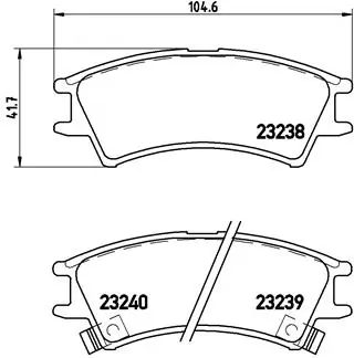 Brake Pad Set, disc brake PRIME LINE P 30 011