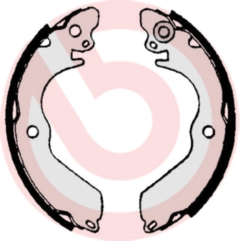 Brake Shoe Set ESSENTIAL LINE S 54 513