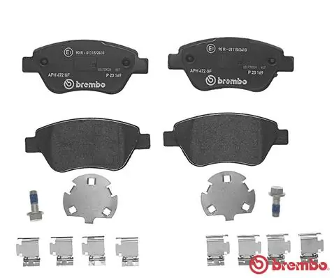 Brake Pad Set, disc brake PRIME LINE P 23 169