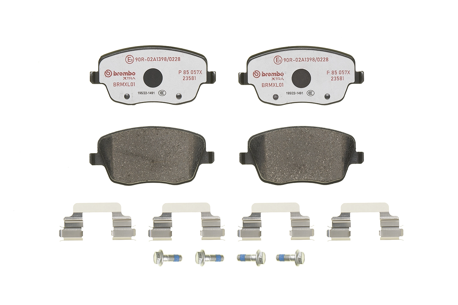 Brake Pad Set, disc brake XTRA LINE P 85 057X