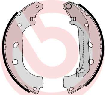 Brake Shoe Set ESSENTIAL LINE S 24 539
