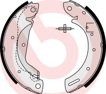 Brake Shoe Set ESSENTIAL LINE S 23 577