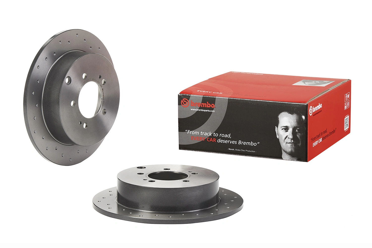 Brake Disc XTRA LINE - Xtra 08.A755.1X