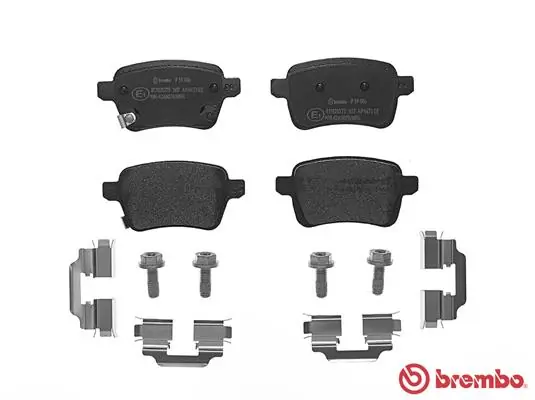 Brake Pad Set, disc brake PRIME LINE P 59 086