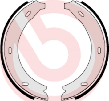 Brake Shoe Set, parking brake ESSENTIAL LINE S 50 509