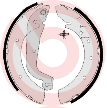 Brake Shoe Set ESSENTIAL LINE S 61 514