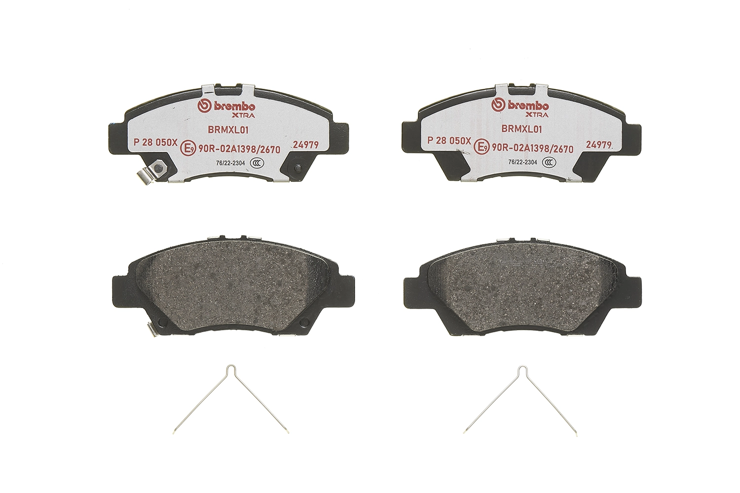 Brake Pad Set, disc brake XTRA LINE P 28 050X