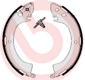 Brake Shoe Set ESSENTIAL LINE S 54 506