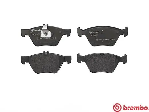 Brake Pad Set, disc brake PRIME LINE P 50 026