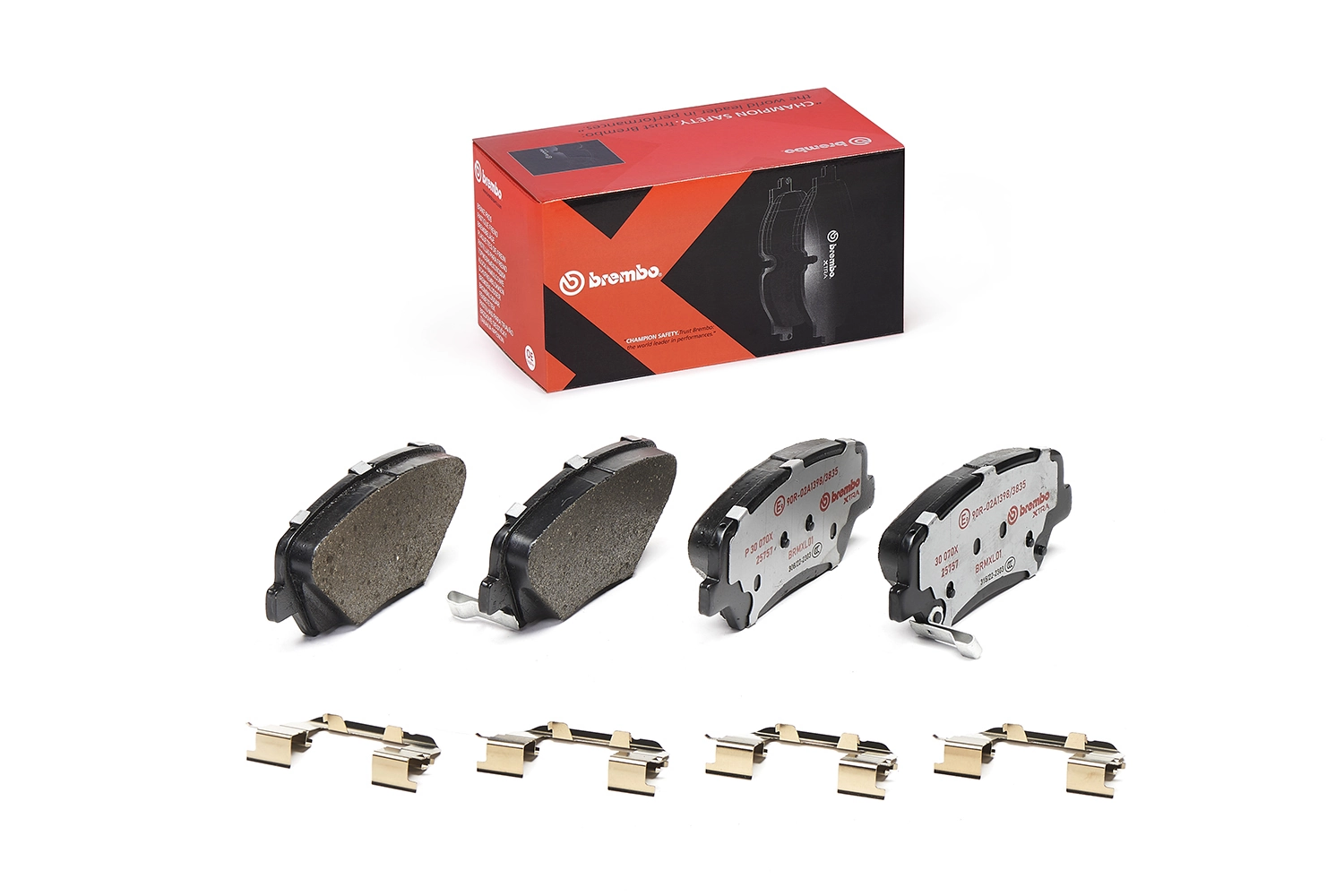 Brake Pad Set, disc brake XTRA LINE P 30 070X