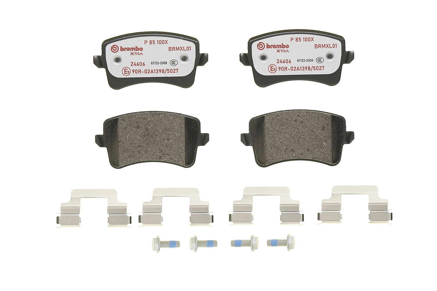 Brake Pad Set, disc brake XTRA LINE P 85 100X