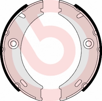 Brake Shoe Set, parking brake ESSENTIAL LINE S 50 513