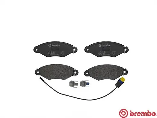 Set bantalan rem, rem cakram PRIME LINE P 68 042