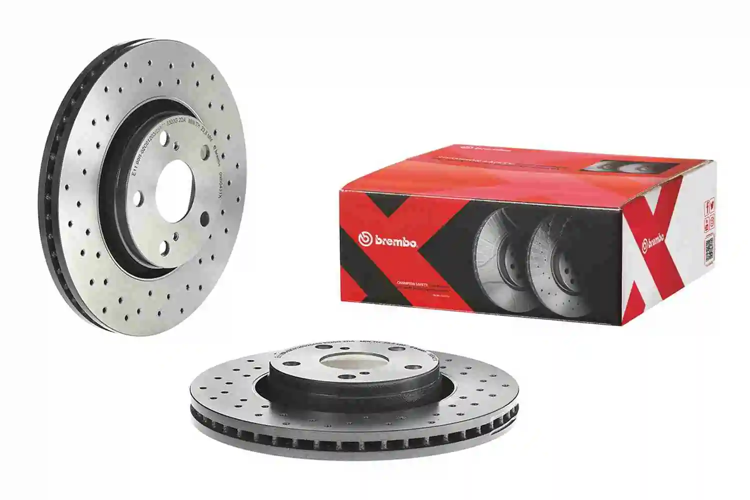Brake Disc XTRA LINE - Xtra 09.B043.1X
