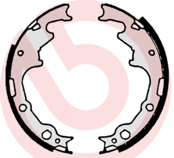 Brake Shoe Set ESSENTIAL LINE S 10 502