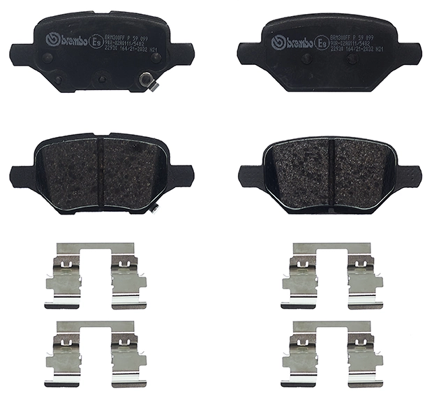 Brake Pad Set, disc brake PRIME LINE P 59 099