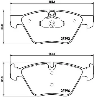 Brake Pad Set, disc brake PRIME LINE P 06 057
