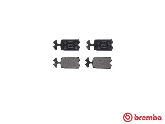 Brake Pad Set, disc brake PRIME LINE P 61 002