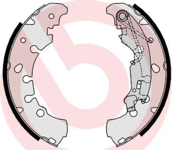 Brake Shoe Set ESSENTIAL LINE S 23 530