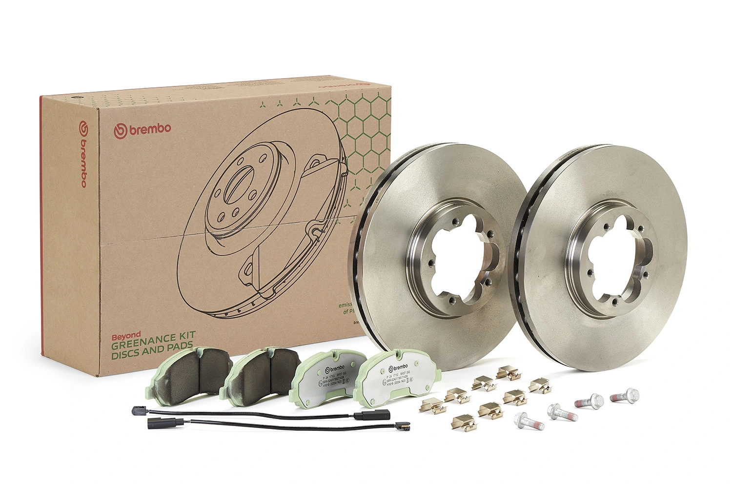 Brake Kit, disc brake BEYOND LINE - Greenance KT 10 059