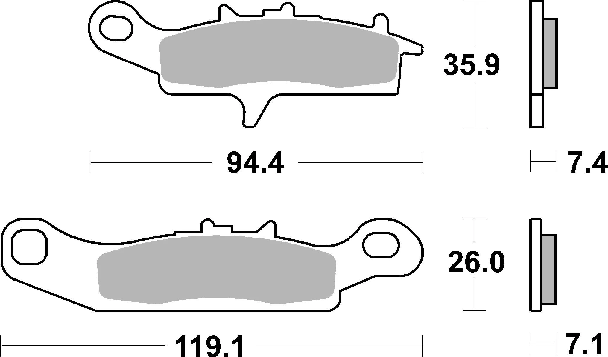 BREMBO 07KA24SD Genuine