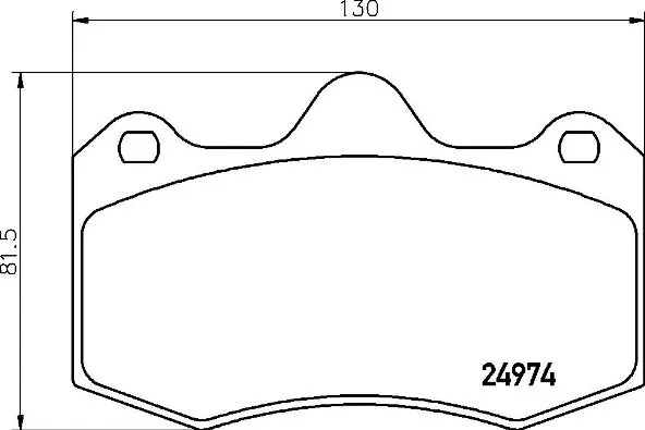 Brake Pad Set, disc brake PRIME LINE P 85 134