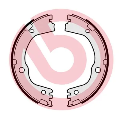 Brake Shoe Set, parking brake ESSENTIAL LINE S 30 543