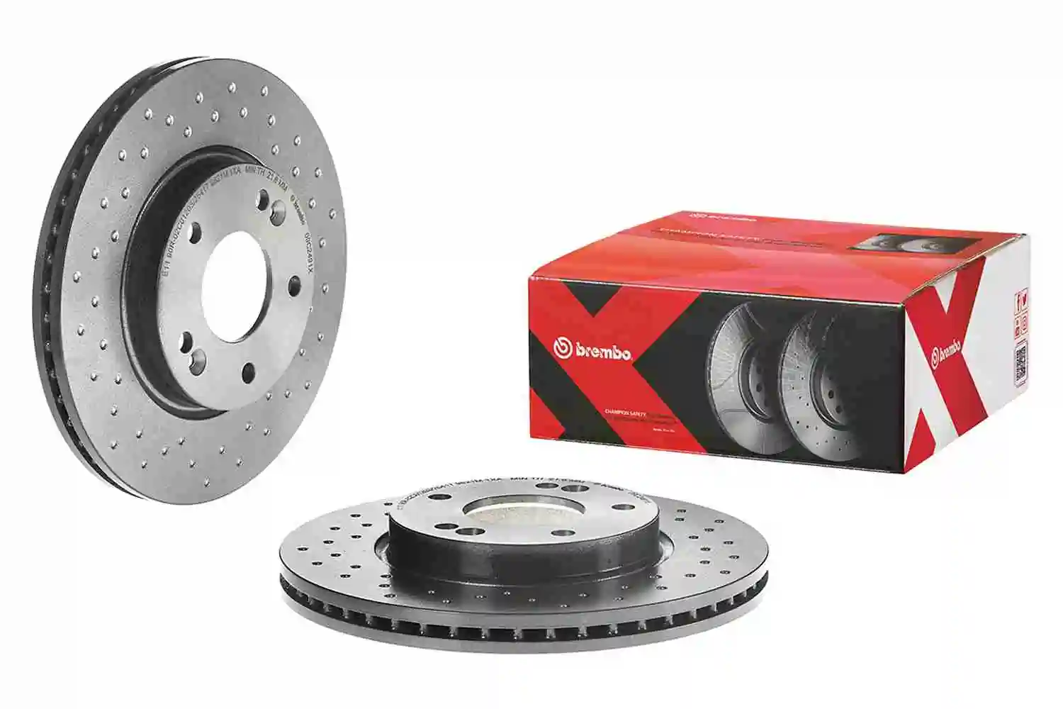 Brake Disc XTRA LINE - Xtra 09.C249.1X