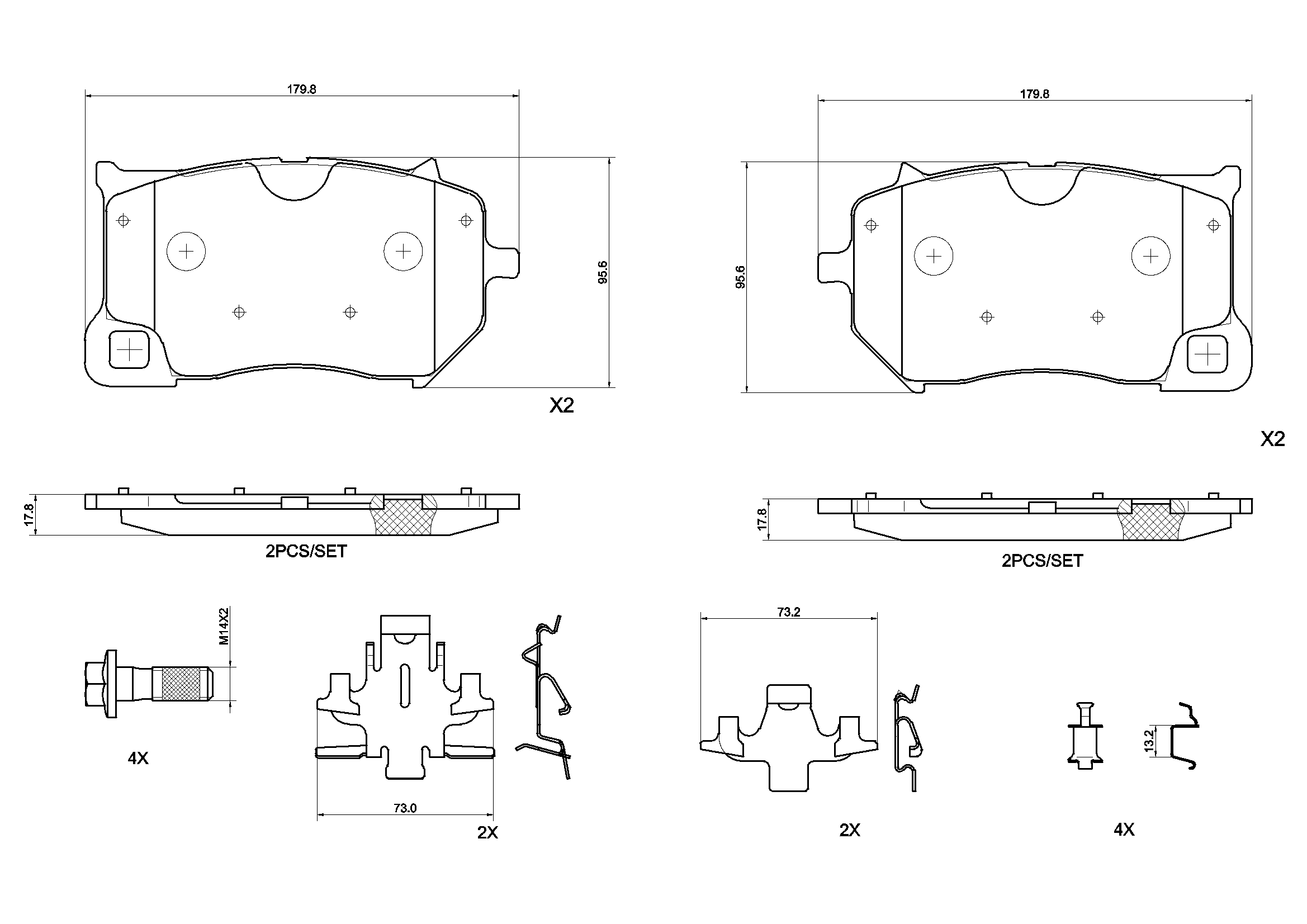 Brake Pad Set, disc brake PRIME LINE P 86 036