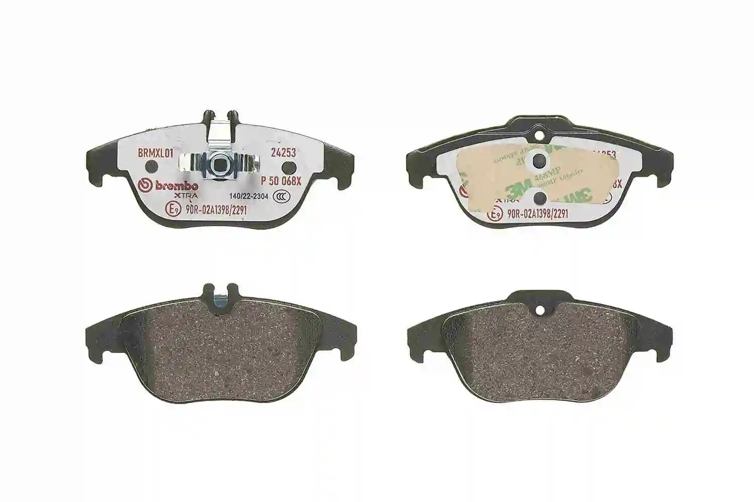 Brake Pad Set, disc brake XTRA LINE P 50 068X
