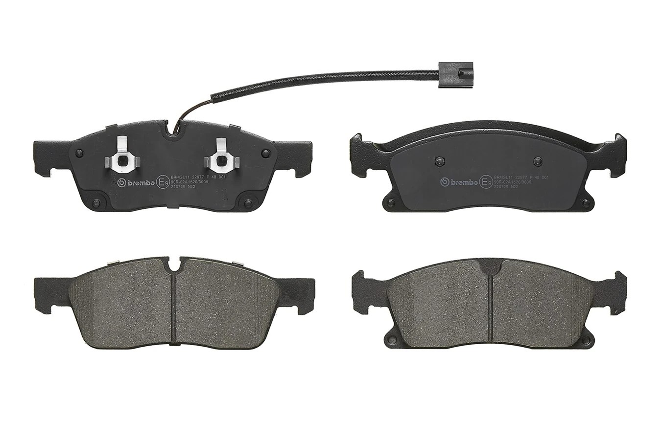 Brake Pad Set, disc brake PRIME LINE P 48 001