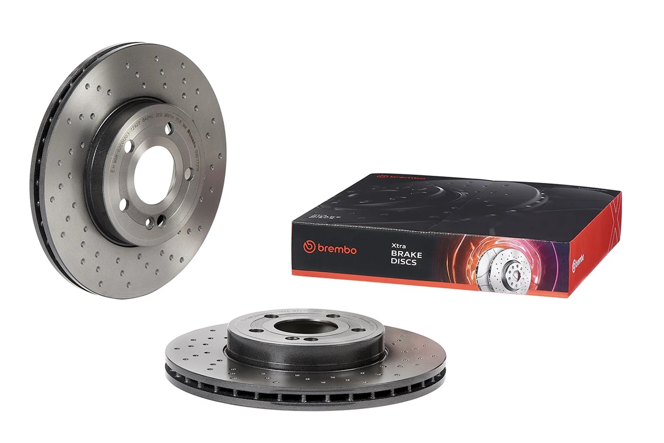 Brake Disc XTRA LINE - Xtra 09.D772.1X