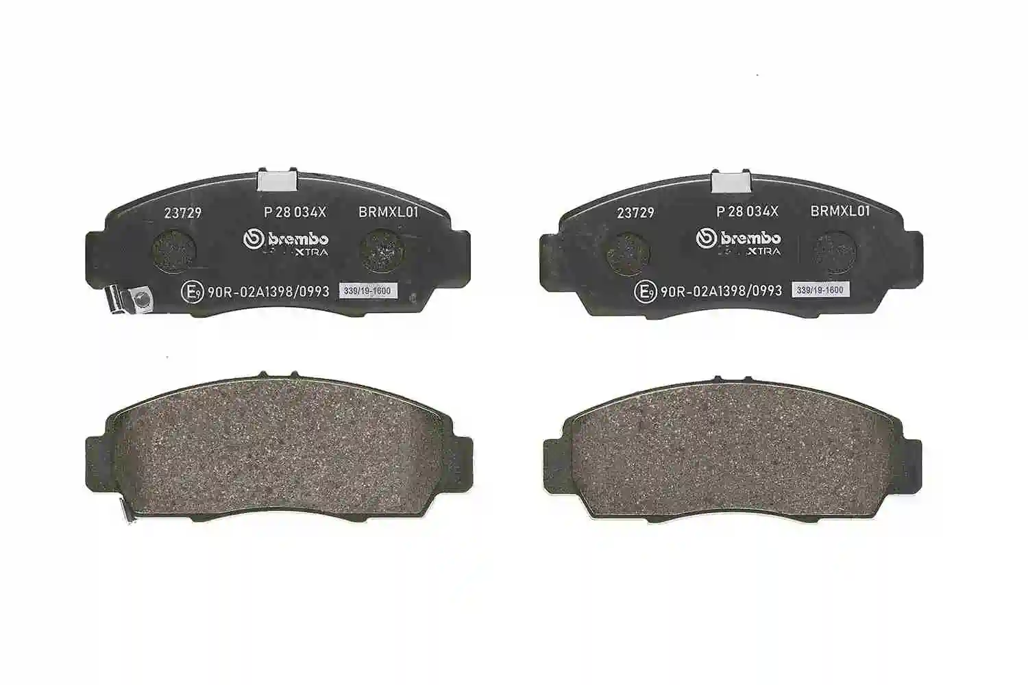 Brake Pad Set, disc brake XTRA LINE P 28 034X